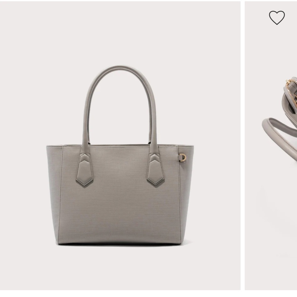 Dagne Dover Classic Gray Tote